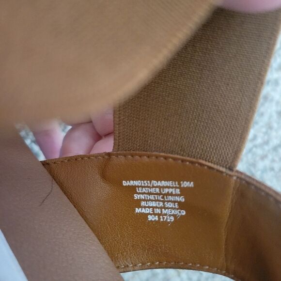 Steve Madden Darnell Brown Leather Sandals Size 10 - Picture 5 of 6